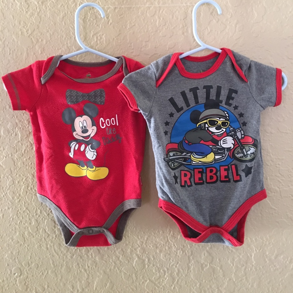 Disney Baby Mickey Mouse Onesie Set