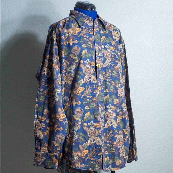Roundtree & Yorke Other - Blue Roundtree & Yorke Long Sleeve Button Down