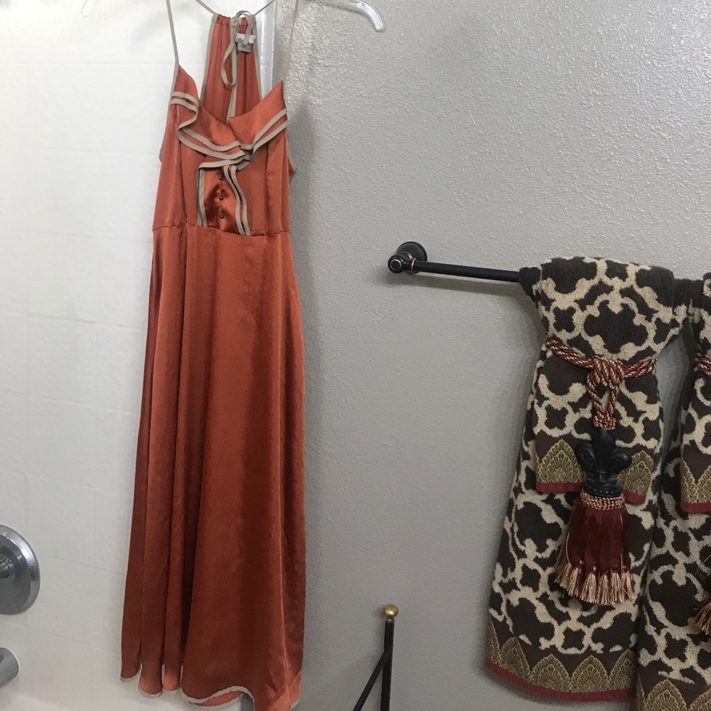 Forever 21 burnt orange dress-sz Small