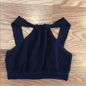 Black Urban Outfitters Crop Top