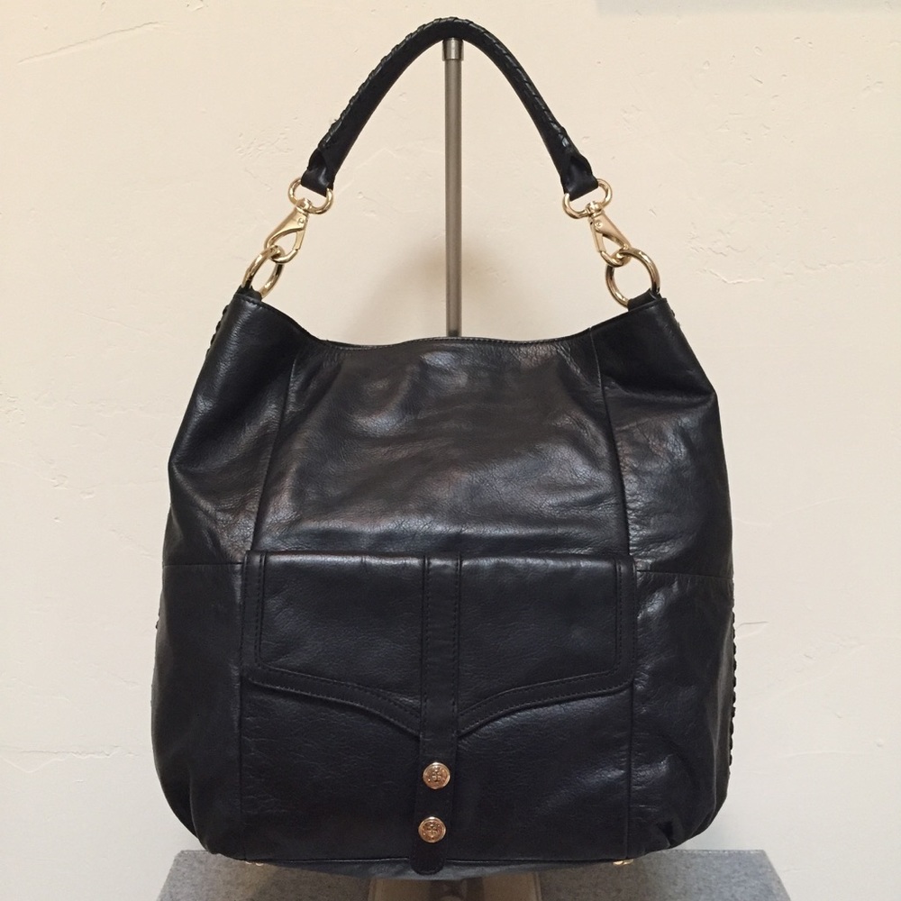 Rebecca Minkoff Black Leather Hobo Large in EUC!