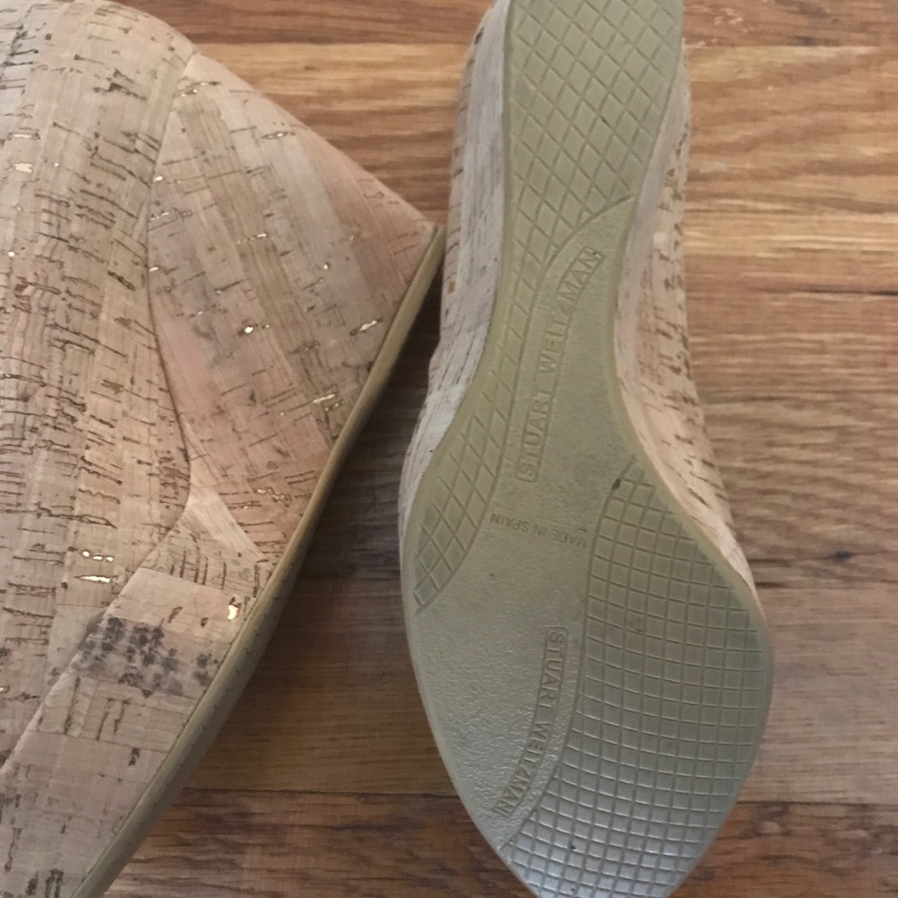 Stuart Weitzman Anna Cork Wedge