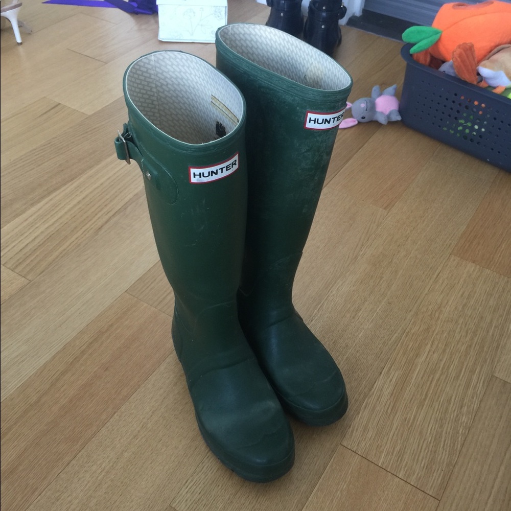 Hunter rain boots