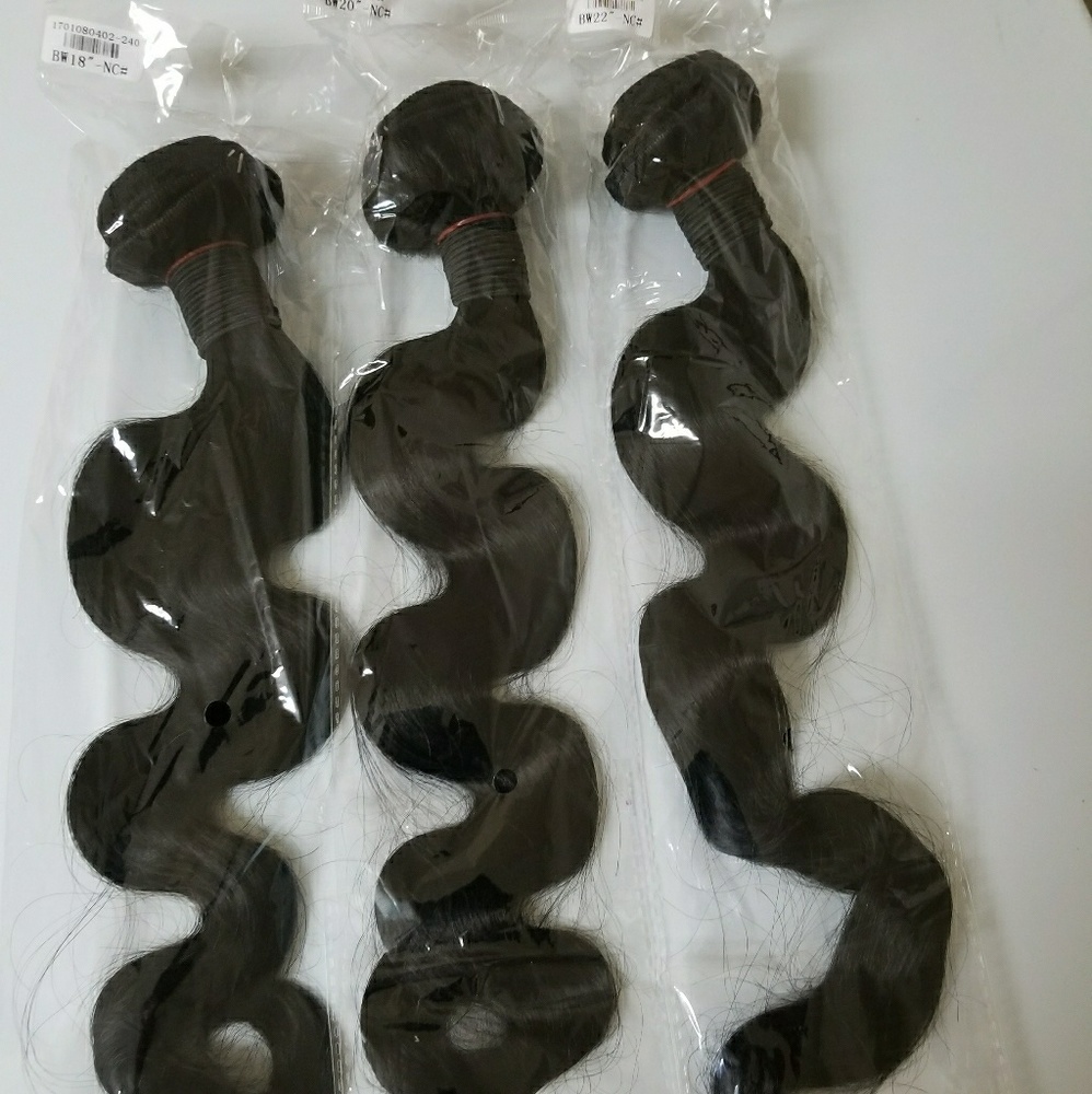18 20 22 Brazilian human hair bodywave 300g