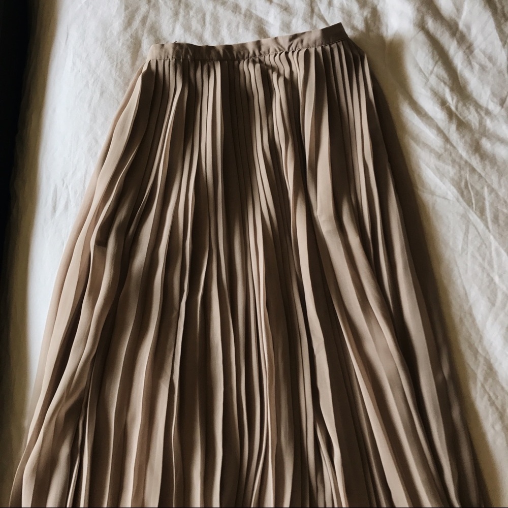 Cream Maxi Skirt