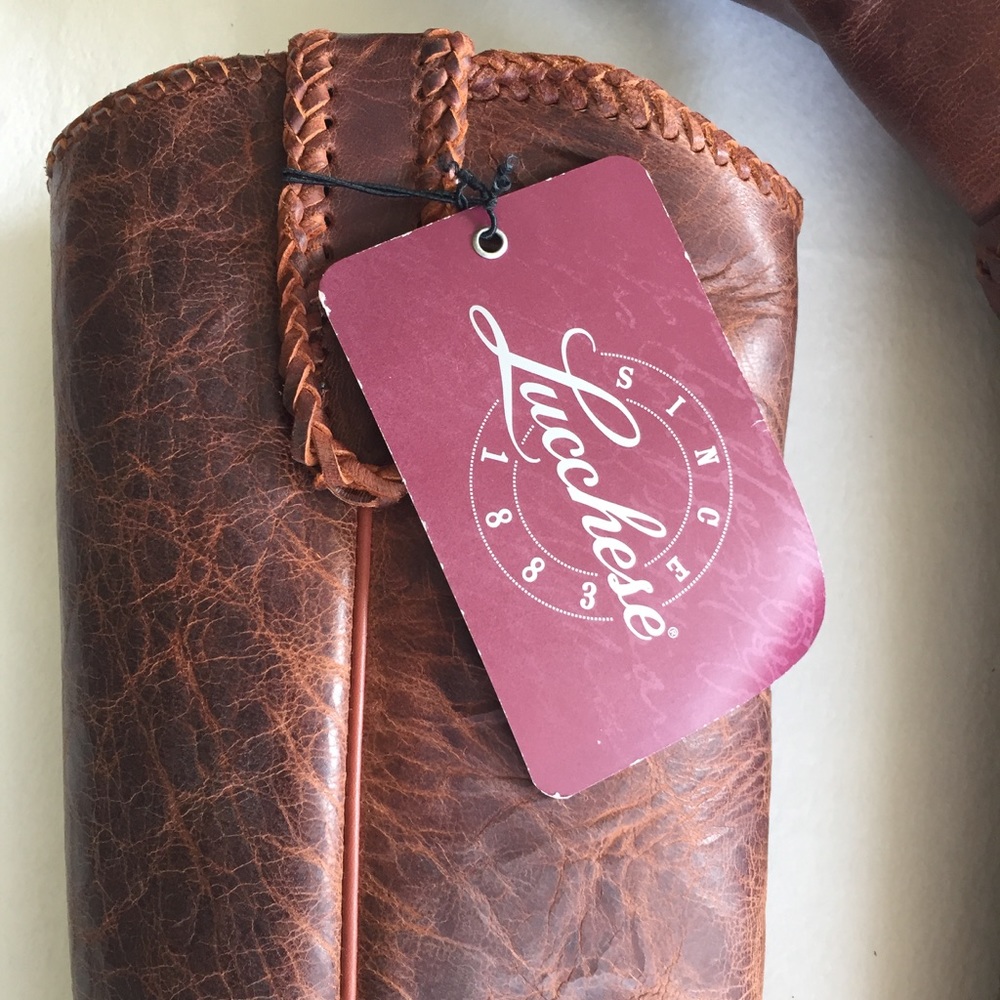 Lucchese Harness Lug Boot - Picture 3 of 8