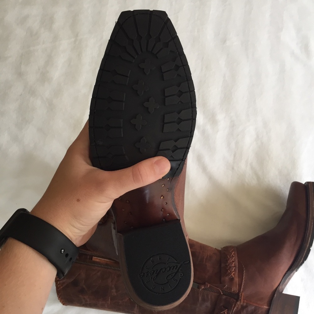 Lucchese Harness Lug Boot - Picture 7 of 8