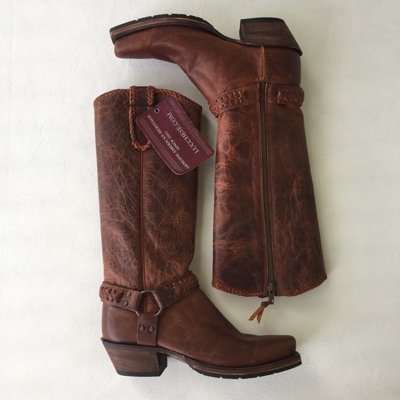Lucchese Shoes - Lucchese Harness Lug Boot
