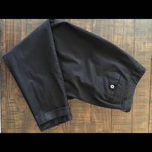 Cotton 'boyfriend' pants