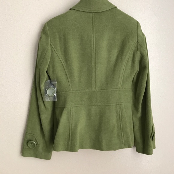 Jazmine Green Peacoat - Picture 4 of 4