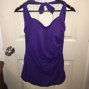 Tummy control bathing suit