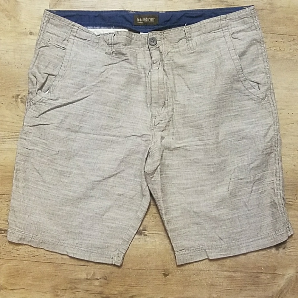 Flat front shorts