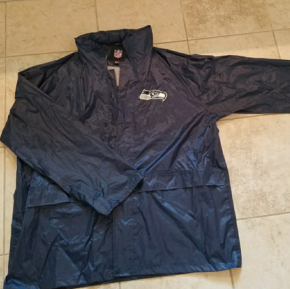 Seattle Seahawks Rain Jacket