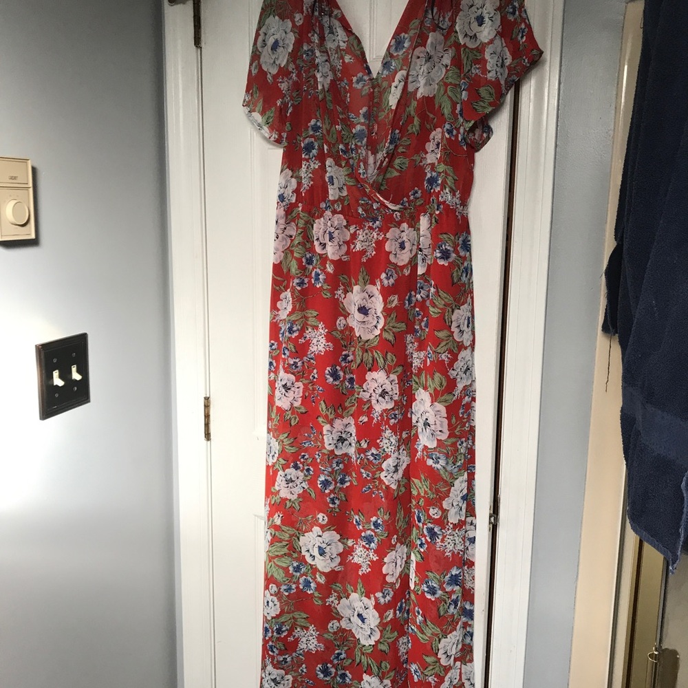 Forever21 Plus Maxi Dress 1X