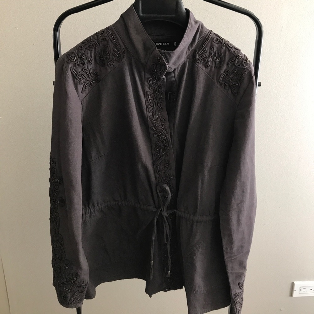 Anthropologie beaded Jacket