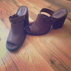 Open-toe Mule Slip-ons