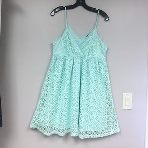 Express lace cut out dress. Size Jr. Large.