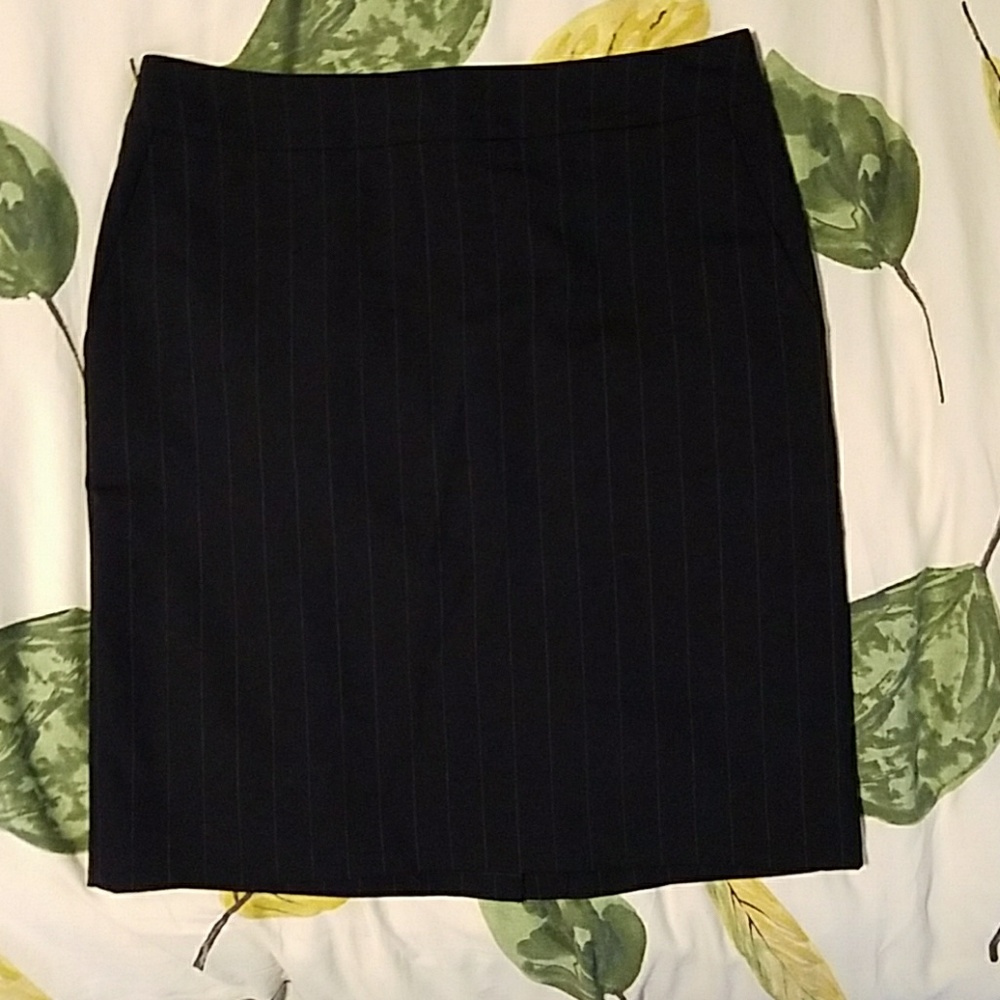 Banana Republic pinstripe skirt