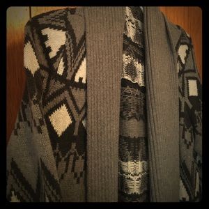 Oversized sweater jacket!