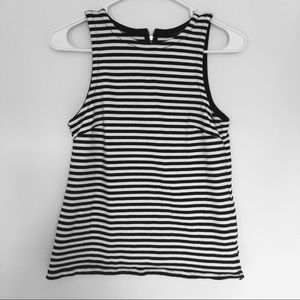 Banana Republic stripe sleeveless top