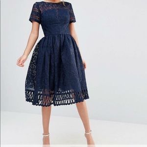 Navy blue dress. Size 10