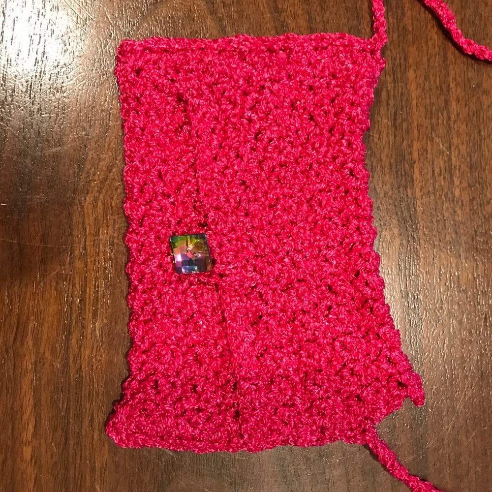 👠3/$18👠Hand Crocheted Evening Bag