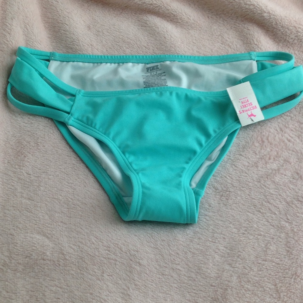 NWT pink bikini bottom