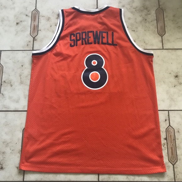 Latrell Sprewell Knicks Nike Stitched Jersey  XXL - Picture 2 of 6