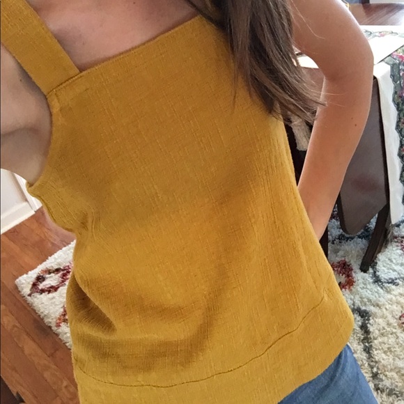 Madewell Tops - [SOLD OUT IN STORES] Madewell Apron Top