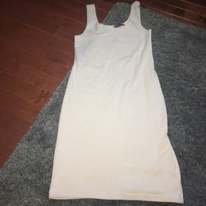 Tan BodyCon Mini Dress