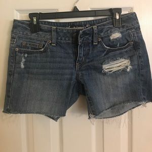 American eagle jean shorts