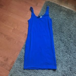 H&M Bodycon Mini Dress in Royal Blue