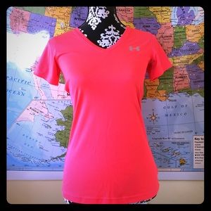 Pink Under Armour Athletic Tee