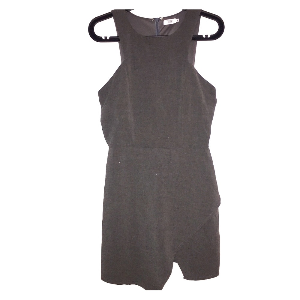 Tobi Charcoal Business Casual Dress