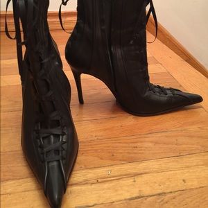 david akkerman lace up ankle boots
