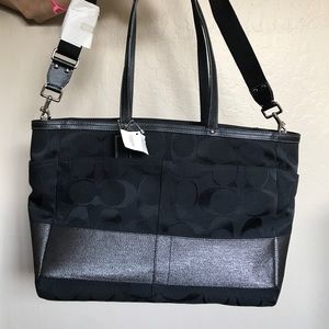 Coach Diaper Bag (doubles as a tote). NWT