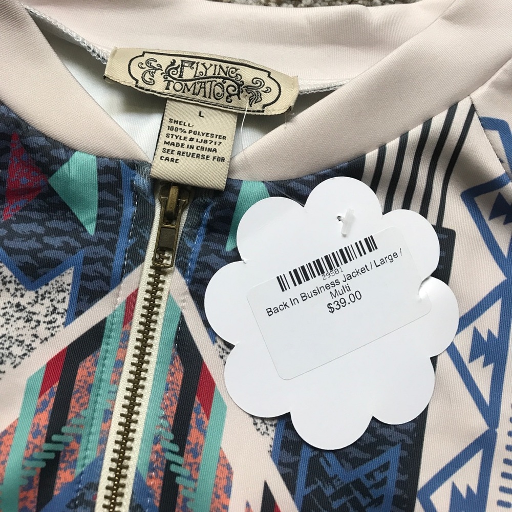 Aztec design bomber jacket - Picture 5 of 5