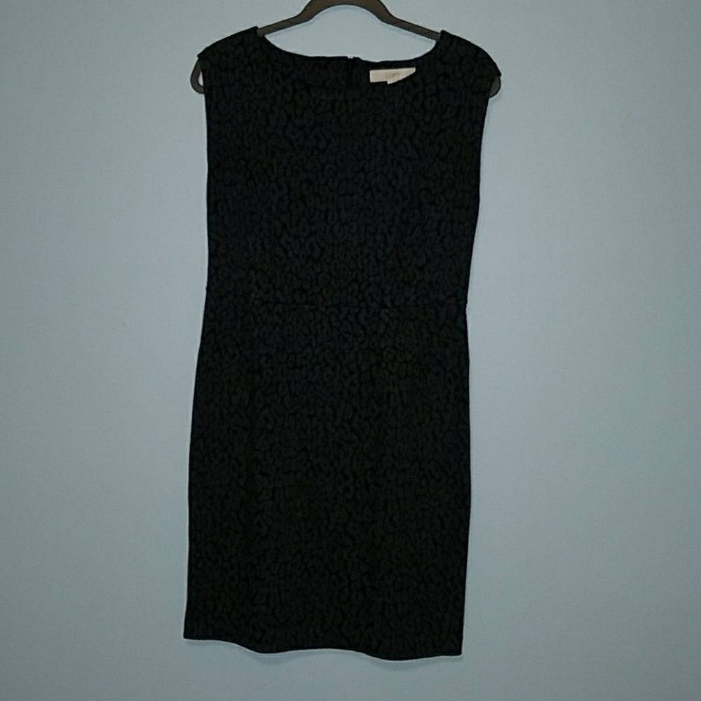 Animal print Loft dress