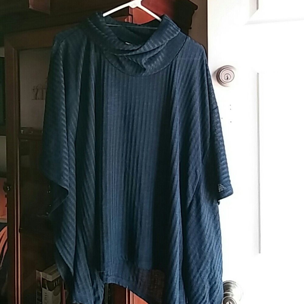 Faded Glory Pancho style Shirt NWOT