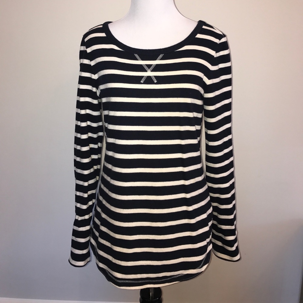 Gap XS Navy/White Sweater