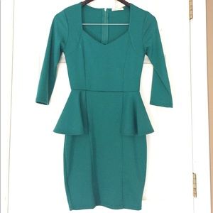 Teal Cocktail/ Formal Dress