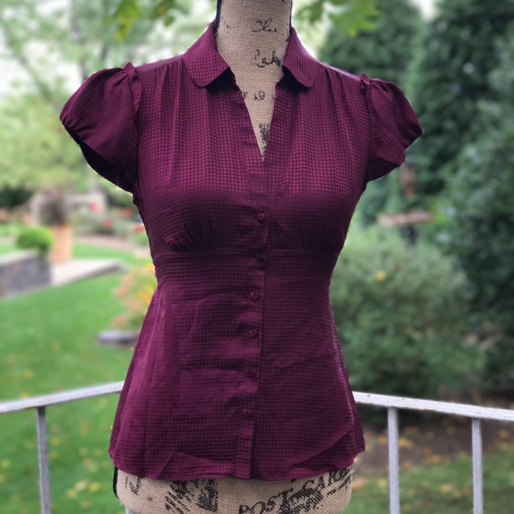 Banana Republic Tie Blouse