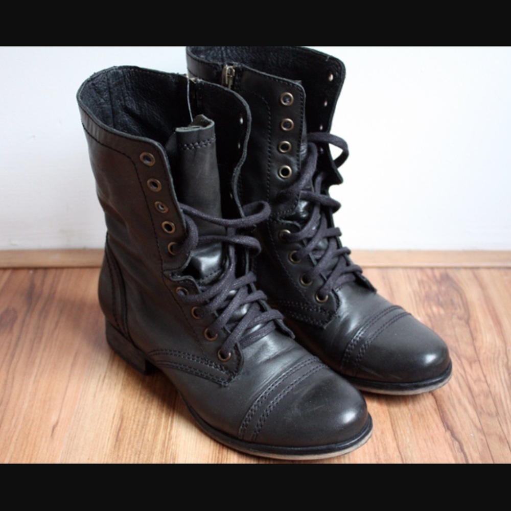 EUC // Steve Madden Troopa Combat Boots