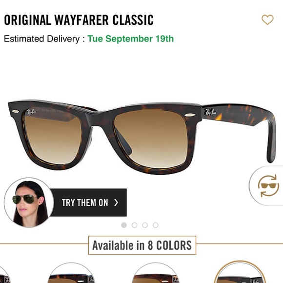 Ray-Ban Accessories - Rayban Wayfayer Sunglasses