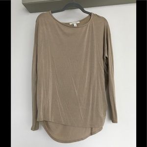 Lot of 2 Francesca's Brand Tops - Neutral Colors