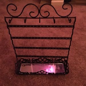 Black Jewelry Stand