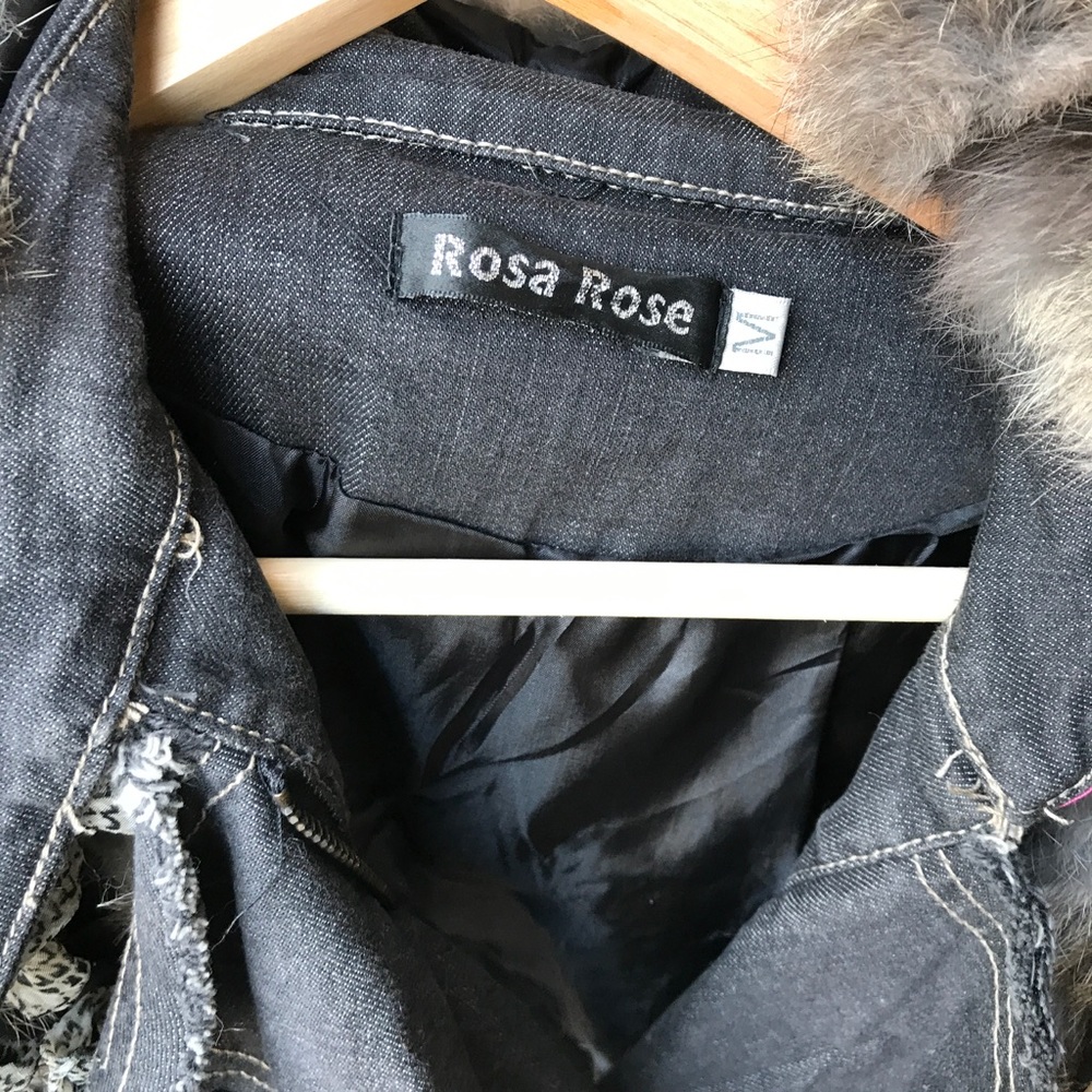 Rabbit feather jacket - Picture 3 of 4