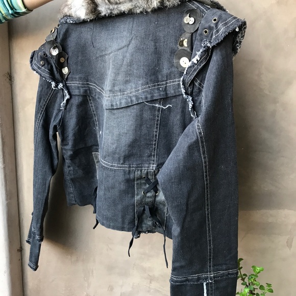 Rabbit feather jacket - Picture 4 of 4