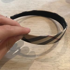 Burberry classic headband