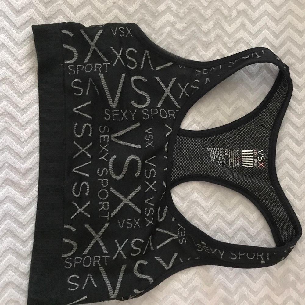Victoria's secret black sports bra